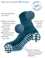 PFLEGE POINT® Antirutsch-Strumpf GehSicher! 43-46 schwarz